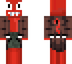 demon in trench coat
