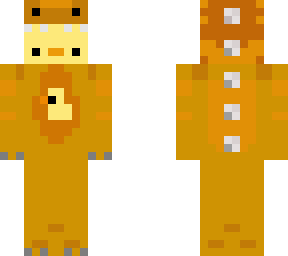 dino duck geel
