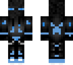 ender man gamer blue