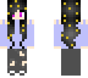 enderman/piglin girl