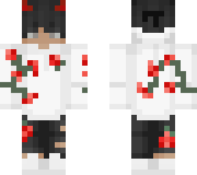 exclusiveispog's skin but the roses are red