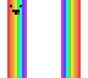 goofy rainbow