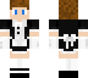 maid dress boy