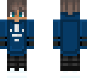 me as a minecraft skin