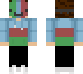 me with mask