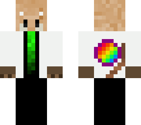 my brother wanted a minecraft skin...