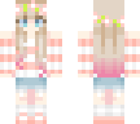 my skin with spring clothes