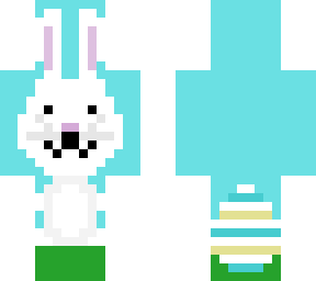 my terrible easter bunny for a contest