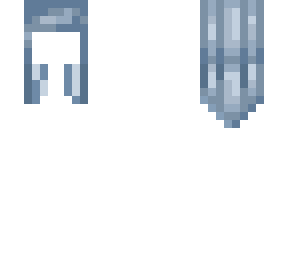 ocean blue hair with bangs (free to use :d)