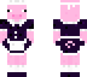 pig with skirt