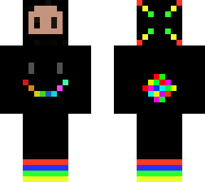 rainbow hoody