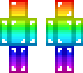 rainbow skin