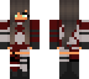 red and beige