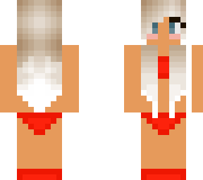red bikini