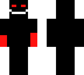 scary man with blood