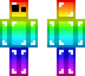 very cool rainbow alien