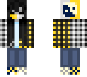 yellow/grey ghost girl