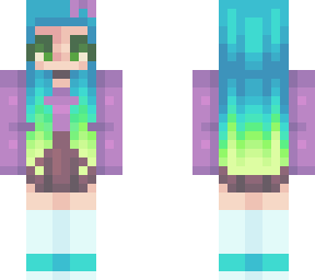 // my seaweed wig //.-.-.-