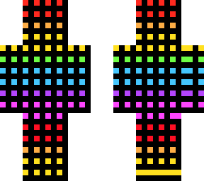 3d rainbow skin