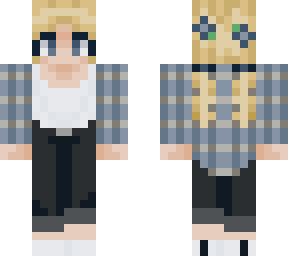 blonde & blue