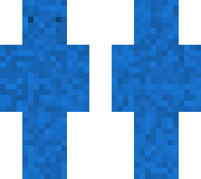 blue man