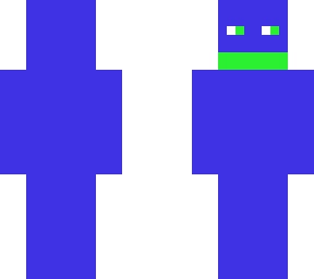 blue man