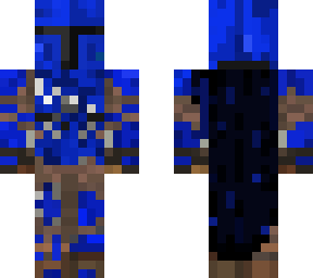blue mandalorian admin skin