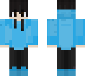 boy with blue hoodie