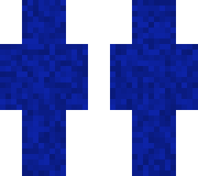cool blue block skin