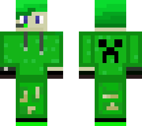 Creeper Hoodie Guy | Minecraft Skin