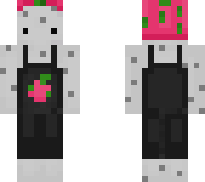 dragon fruit with overalls
