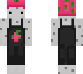 dragon fruit with overalls