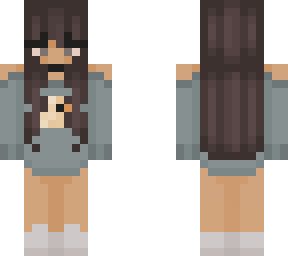 duck sweater girl