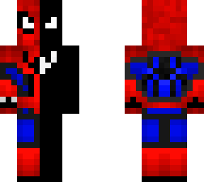 halve spider man halve venom