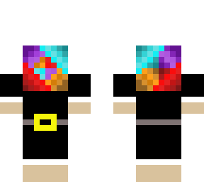 junior minecrafter in fancy suit