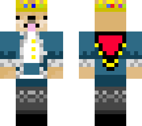 king techno doge blue