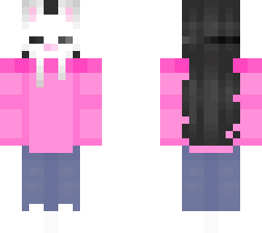 me in bunny mask