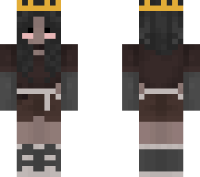 my oc! crown short black hair short brown hair