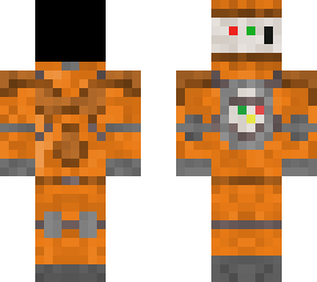 orange space suit