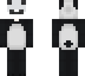 panda con ropa de panda