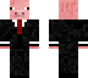pig with suit