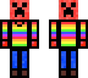 rainbow creeper with hands
