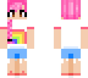 rainbow girl