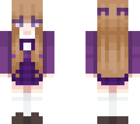 recolored school girl