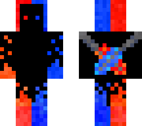 red blue sword