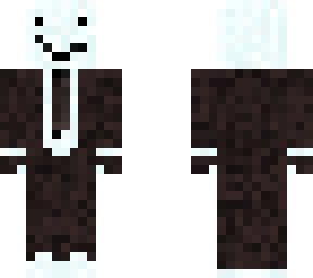 snow golem with suit