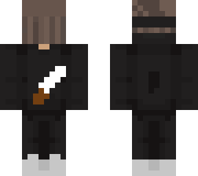 thief character w/ mask