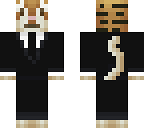 tigre trajeado