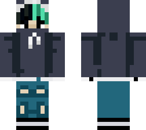 **recolour** of green hoodie boy