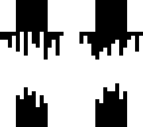black and white